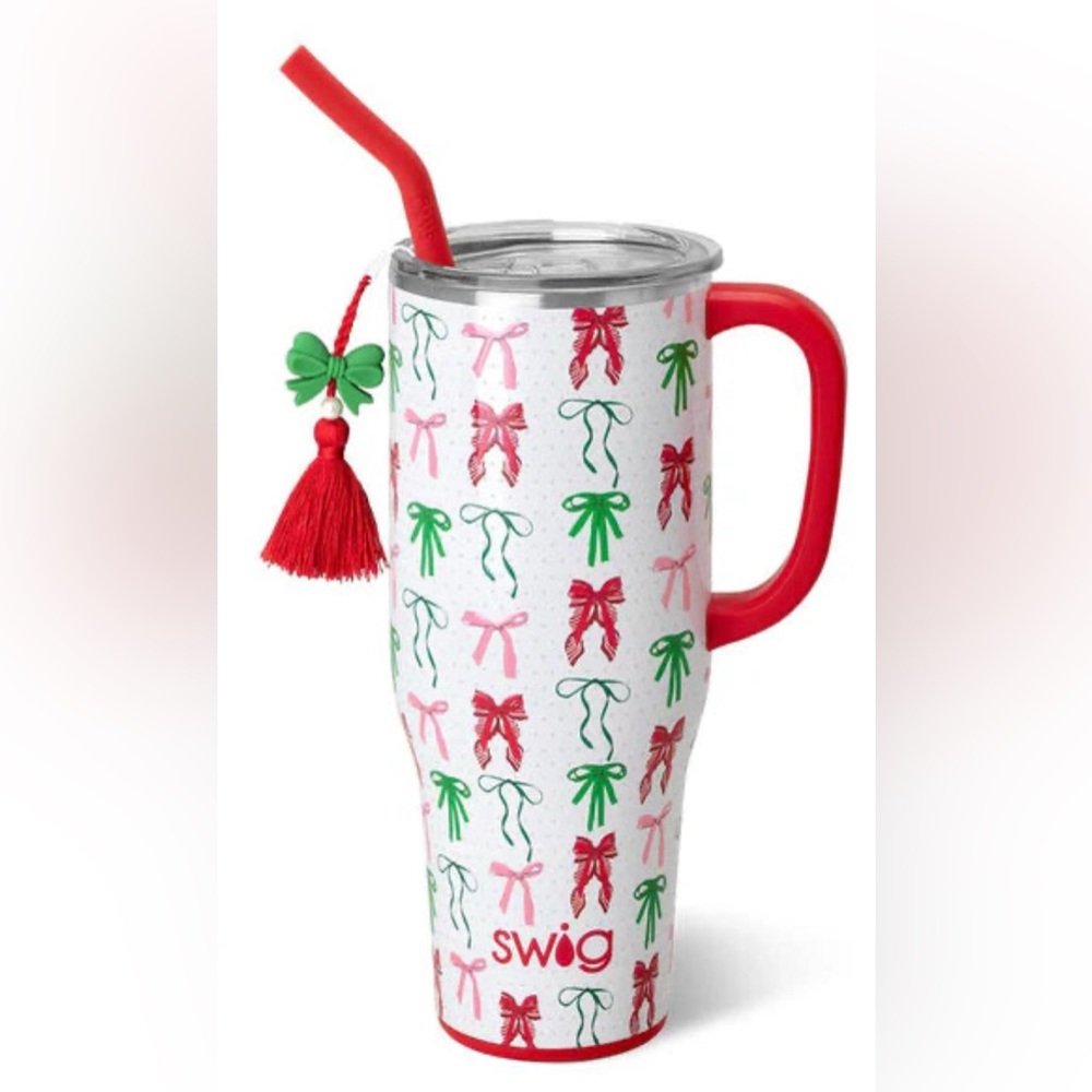 Swig Life Ribbons and Bows 40oz, Brand New
